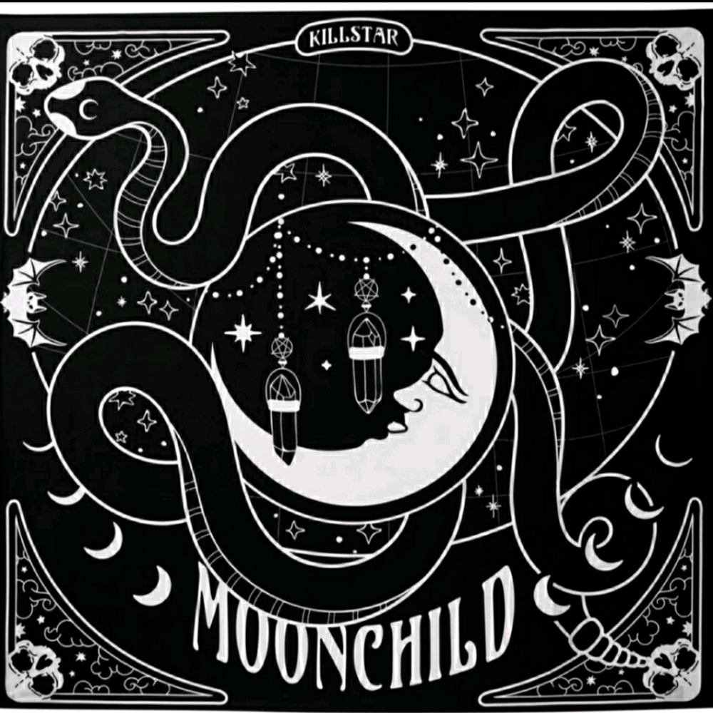 Killstar, NEW Moonchild Shower Curtain